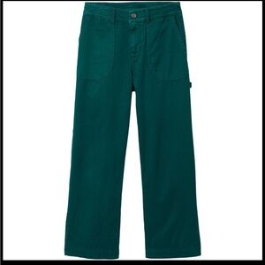 Organic Cotton Green Casual Pants